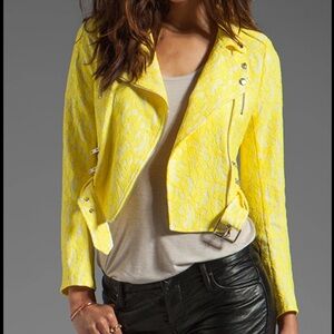 American Retro Cintia Jacket in Yellow